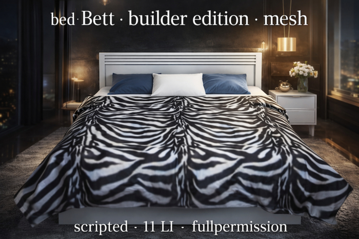 bed - Bett - mesh - builder edition