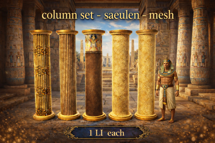 column set - mesh