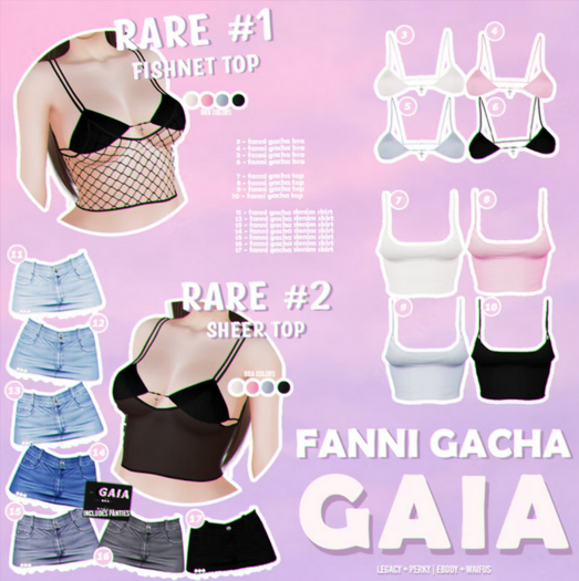 Gaia - fanni gacha #1 RARE