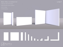 [AC] Basic Wall & Corner Set (Crate)