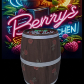 DFS Water Barrel - Rose Barrel (FSB#94)