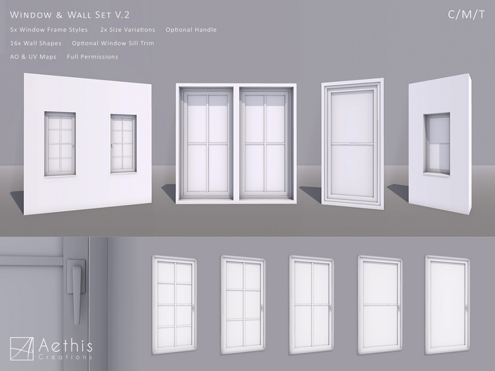 [AC] Window & Wall Set V.2 (Crate)