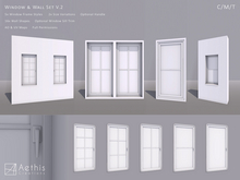 [AC] Window & Wall Set V.2 (Crate)