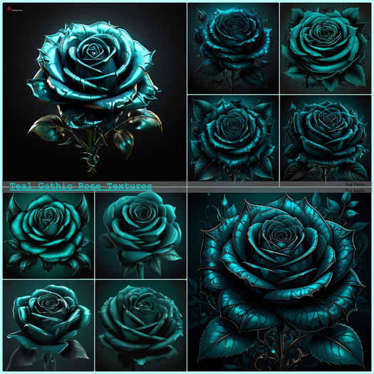 Gothic Rose Textures
