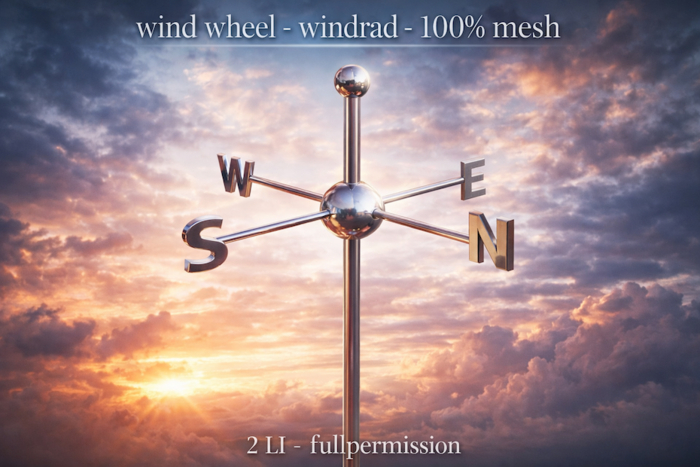 wind wheel - windrad - 100 % mesh