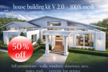 house builder kit / set V 2.0 - 100 % MESH - fullperm
