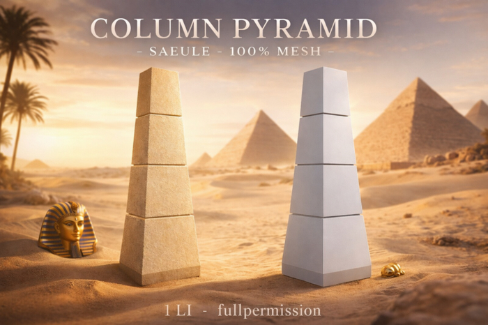 column pyramid - saeule- mesh - builder edition