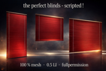 blinds - rollos -  mesh - builder edition