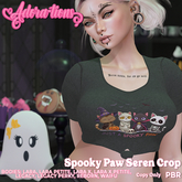 Adora-tions - Spooky Paw Seren Crop