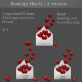Envelope Hearts - 3 versions (add)