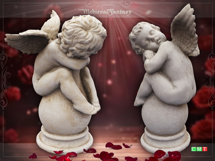 [MF]  Eternal Grace of the Cherub Angel Statue (Boxed)
