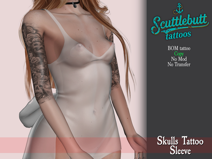 .::Scuttlebutt::. Skulls Tattoo Sleeves