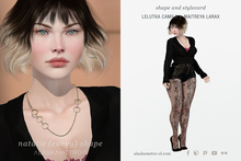 "Natalie" (curvy) shape for LeLutka Camilla + Maitreya LaraX