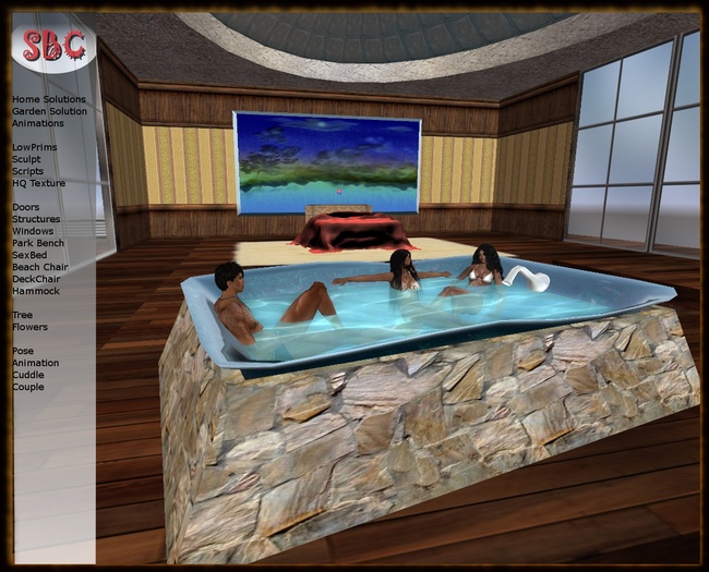 **SBC** Whirlpool Bathtub 4prims