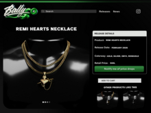 'BALLYCO' Remi Hearts Gold Necklace