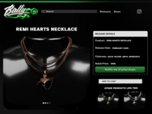 'BALLYCO' Remi Hearts Rosegold Necklace
