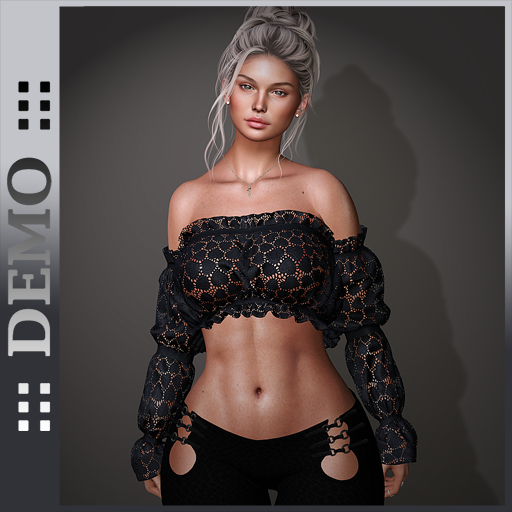 EhR Heart shirt- Black DEMO