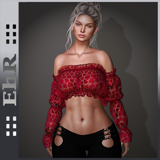 EhR Heart shirt- RED