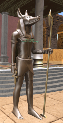 Anubis Flow - Sequence Dance Statue