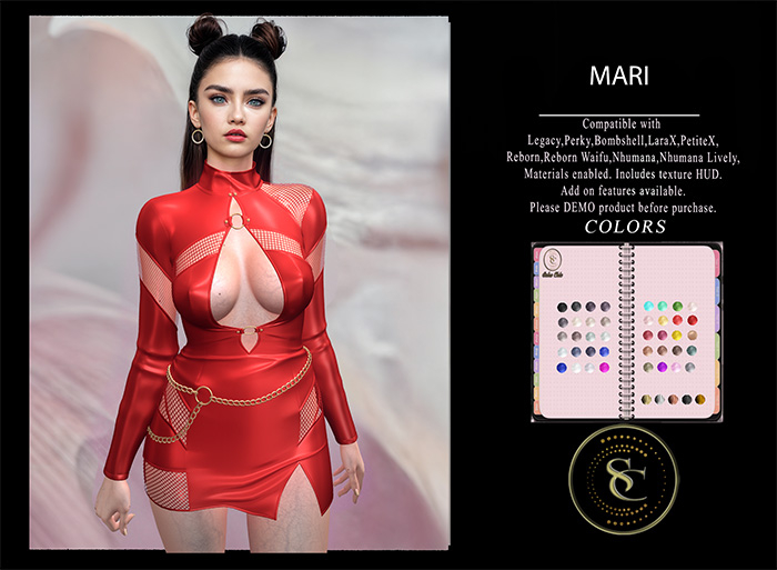 *SC*  Mari Dress  FatPack