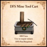 DFS Mine Tool Cart - ACTUAL ITEM