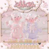 {Ribbons} Snowed On Onesie - Pink {Box}
