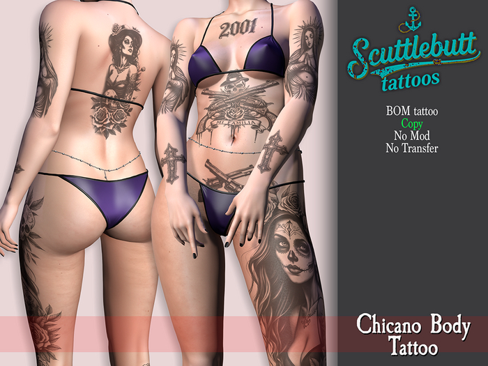 .::Scuttlebutt::. Chicano Body Tattoo