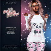 Joy Pajamas [Panda Love] - Maitreya LaraX • PetiteX • eBody Reborn • Legacy Sleepwear