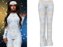 Joy Pajama Pants [Sleepy Sky] - Maitreya LaraX • PetiteX • eBody Reborn • Legacy Sleepwear