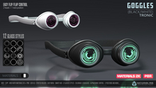 GOGGLES TRONIC (BLACK/WHITE + PBR) [Neurolab Inc.]