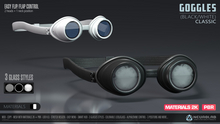 GOGGLES CLASSIC (BLACK/WHITE + PBR) [Neurolab Inc.]