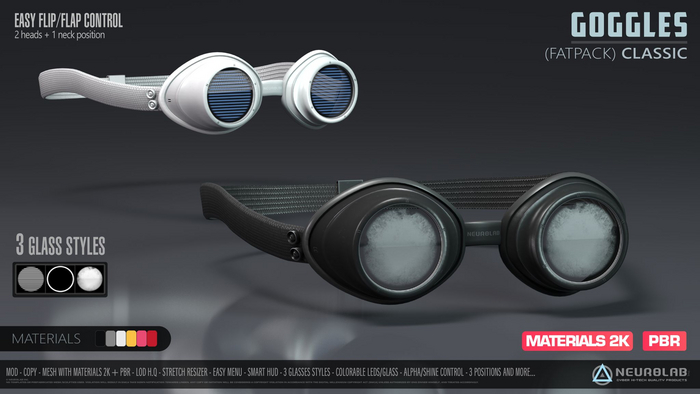 GOGGLES CLASSIC (FATPACK + PBR) [Neurolab Inc.]