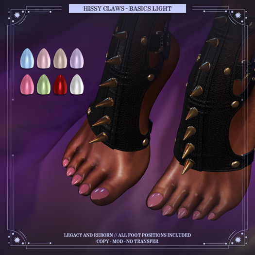 Oracle - Hissy Claws Basics Light - Legacy