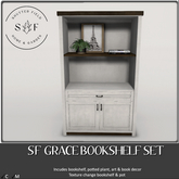 SF GRACE BOOKSHELF SET - BOXED