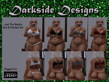 Just The Basic Bra & Panties Set for Legacy Mesh Body