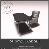 SF GRACE DESK SET - BOXED