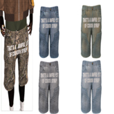 MILITIA ' RHINESTONE ALOCS SHORTS ' FATPACK UNPACKER