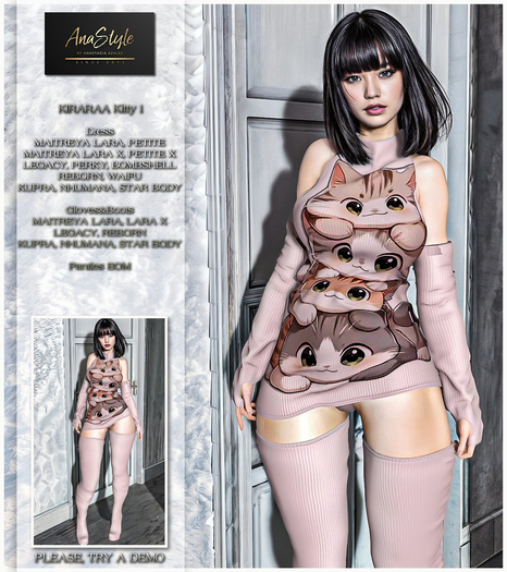 Anastyle - KIRARA KITTY 1 Outfit