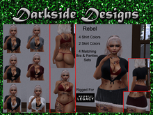 Rebel Outfit for Legacy Mesh Body