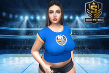 New York Islanders Ladies Tee (Blue)