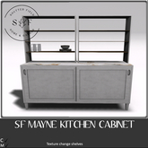 SF MAYNE KITCHEN CABINET
