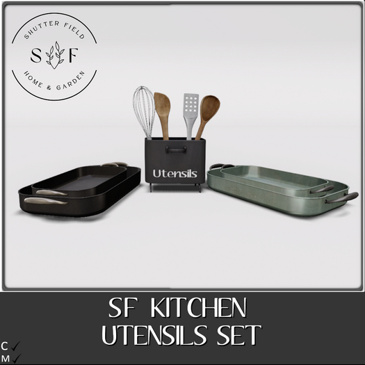 SF KITCHEN UTENSILS SET - BOXED