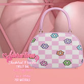 Adora-tions - Checkered Flowers Tinsley Bag