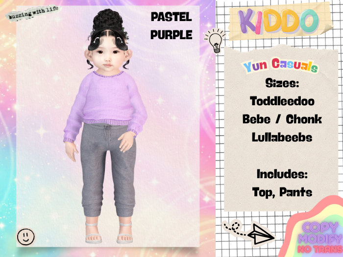"." Kiddo "." Auto Unpacker - Yun Classic - Pastel Purple