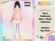 "." Kiddo "." Auto Unpacker - Yun Classic - Pastel Peach