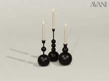 Avani Eyck Collection Stacked Orbs Candle Holders, All
