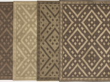 Avani Eyck Collection Jute Rectangular Rug, All