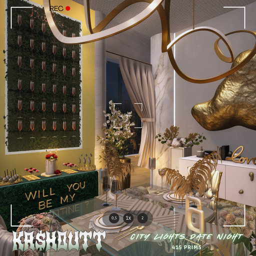 [KA$HOUTT] CITY LIGHTS DATE NIGHTS  PREMADE BACKDROP