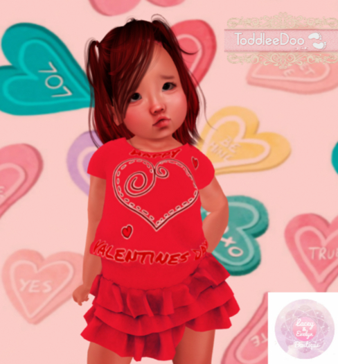 Happy Vday Td Dress 