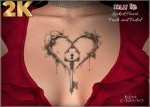 Holly Ink - Locked Heart 2K BOM tattoo